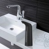 Shiphose Black Automatic Soap Dispenser Touchless, Liquid Soap Dispenser for
