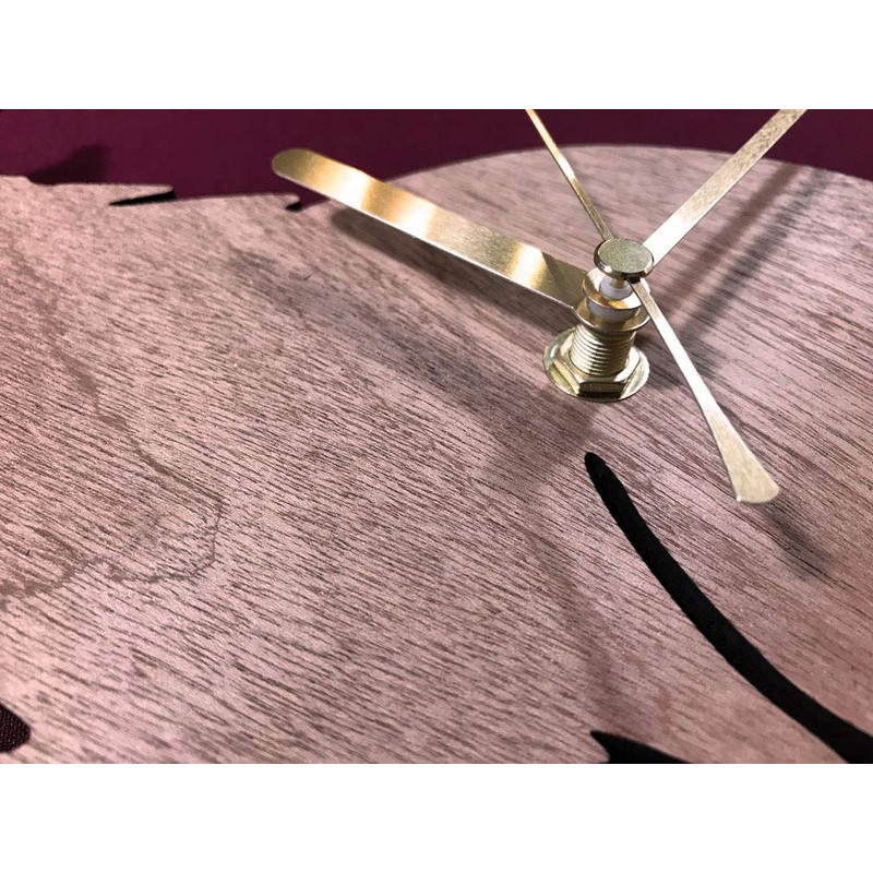 Fox Clock - Wooden Fox Clock - Full Fox. Perfect