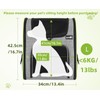 Pecute Cat Carrier Backpacks, Expandable Cat Backpack with Breathable Mesh,