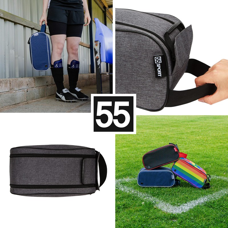 55 Sport Classic Football Boot and Shoe Bag - Grey