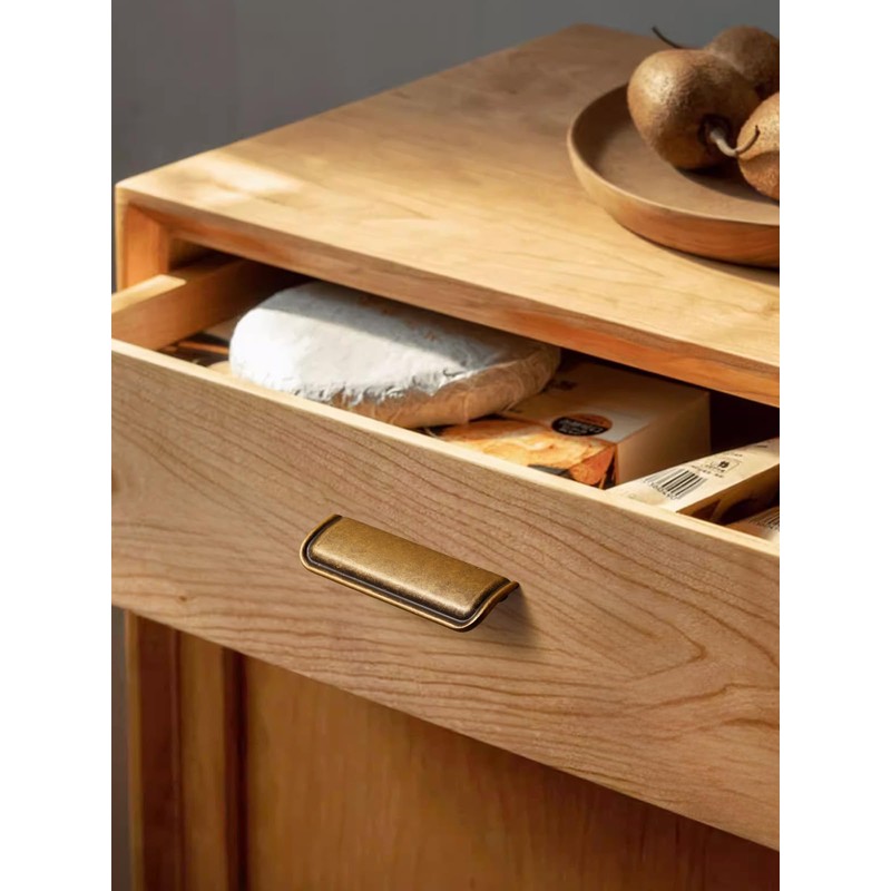 SORWDUERM 5 Pack 6.3 lnch(160mm) Antique Brass Cabinet Cup Pulls