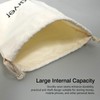 Hair Dryer Storage Bags with Drawstring - Elegant Black and