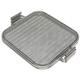 Strix Design SA-136 Hot Sandwich Maker, Compatible with 5.9 x 5.9 inches (15 x 15 cm), 2 Adjustable Thickness, Steam Compatible, Double-Sided Baking, Corrugated Type, Disassemble