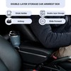 HRCHCG Armrest for Toyota Yaris iA Sedan 2017 2018 Dual