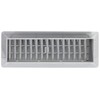 Decor Grates PL310-GY 3-Inch by 10-Inch Plastic Floor Register, Frost
