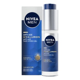 Nivea Men, Gel Hidratante Para Cara Anti-edad Hyaluron 50ml