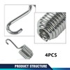 PIT66 Headlight Adjusters Kit 1-1/2” Screws Springs 8pcs Compatible with