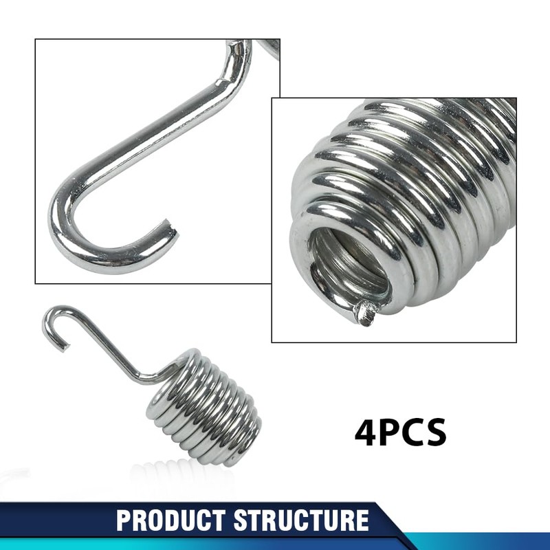 PIT66 Headlight Adjusters Kit 1-1/2” Screws Springs 8pcs Compatible with