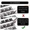 Fluffy Lash Clusters Thick 60D Volume Eyelash Clusters 9-16mm Wispy