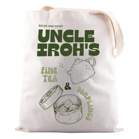 Cartoon Series Gift Uncle Tea Tote Bag For Fan Fandom Merch Anime Gift (Tea & Dumplings CA Tote Bag)