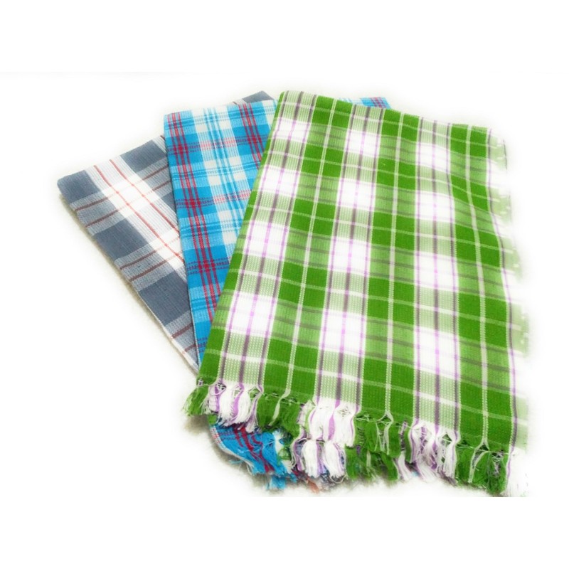 Cotton Colors Large Bath Towels (30 x 60 Inches, D-48)