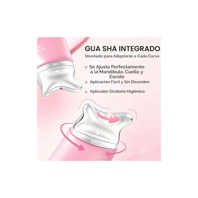 Crema Reafirmante de Cuello con PDRN, Colágeno y Aplicador Gua