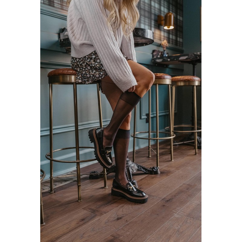 No Nonsense Women's Sheer Toe Knee Highs, 8 Pair Pack,