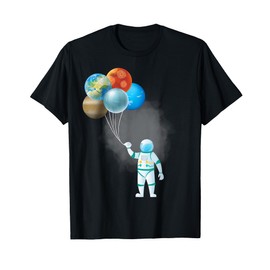 Rocketman Costume Astronaut Helmet Spaceman Planet Mens Kids T-Shirt