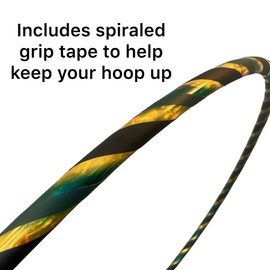 SpinMajik Beginner Exercise Hula Hoop for Fitness and Fun Made for Adults Weighs 1 Pound (42" Hoop Size)
