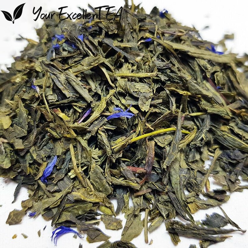 Sencha Green Earl Grey Blue Flower - China Green Loose
