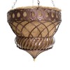 Austram Bronze Queen Anne Hanging Planters, 14 inch Diameter, Metal