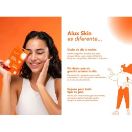 Alux Skin Parches Hidrocoloide Para Acné 30 Piezas Todo Tipo De Piel Día/noche