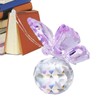 Butterfly Statue,Crystal Butterfly Collection - Handcrafted Butterfly Decor with Crystal
