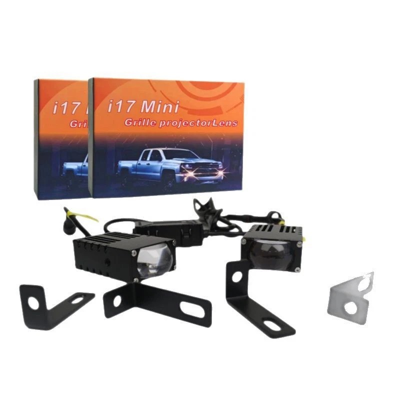 MYM-AUTO 2PC 160W Grile LED Light Pods Car Front Headlight