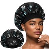 WLLHYF Silk Bonnet for Men, Satin Bonnet Single Layer Elastic