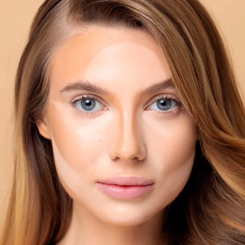 Paleta De Contornos E Iluminador Snatchural Beauty Creations Tono Bronze