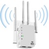 WiFi Extender-WiFi Extender Signal Booster for Home-5G 1200Mbps Dual Band