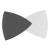 Triangular Sandpaper Hook and Loop Triangle Sanding Pad Fit 3-1/2