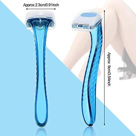Honoson 30 piezas de maquinilla de afeitar de bikini para mujer, pequeños accesorios de viaje desechables, depilación de axilas, belleza para herramie