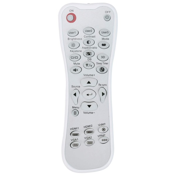 VINABTY Remote Control For Optoma DLP Projector HD26-LV BR-3069B HD141X