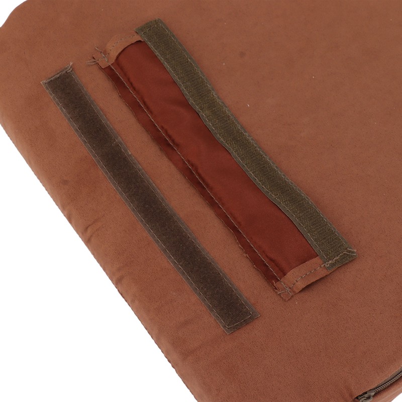 Khaki Portable Heating Waist Cushion USB Port 3 Adjustable Temperature