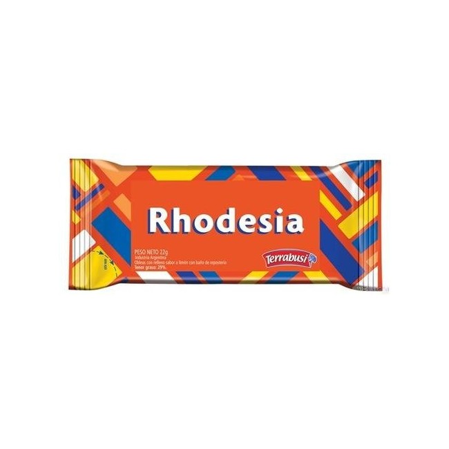 Rhodesia Obleas PACK of 6. - Relleno sabor a Limon de Reposteria 22 gr.