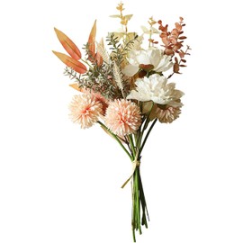 Hermoso Ramo de Flores Secas Artificiales Vintage, Arreglos Florales, Jardín, Boda, Decoración Interior, C