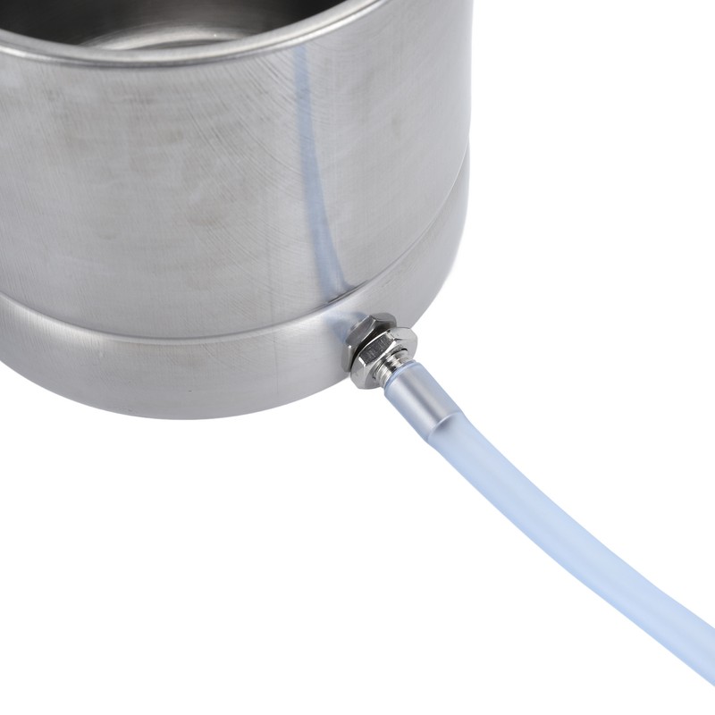 Enema Bucket Kit 1.6L Stainless Steel Bucket Reusable Shower Enema