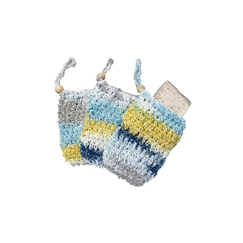 Znet3D Bolsa De Jabón - Bolsa De Algodón Exfoliante De