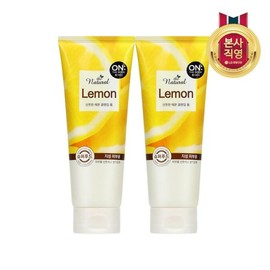 onthebodythenatural (엘지생활건강)온더바디 더내추럴 레몬 클렌징폼 200g X 2개 (LG Household & Health Care) On the Body The Natural Lemon Cleansing Foam 200g X 2 pieces