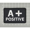 Blood Group A + Positive Iron-On Patch (without Velcro) Iron-On