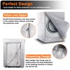 AKEfit Washer/Dryer Cover for Front Load, Washing Machine Cover Waterproof,