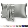100% Satin Pillowcase with Zipper, Softer Than Silk Pillowcase for