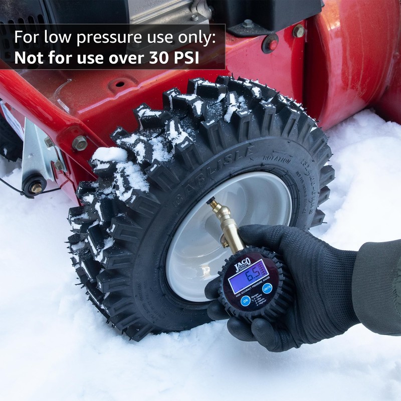 JACO Elite Digital Low Pressure Tire Gauge - 30 PSI