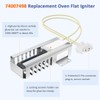 74007498 Oven Igniter - Direct Replacement for Whirlpool MGR4452BDW MGR4451BDW