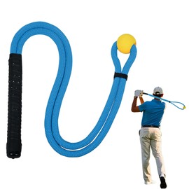 Golf Swing Trainer, Golf Swing Training Aid Rope Golf Swing Training Aid to Improve Swing Speed ​​Lag Rhythm Armband for Golf Beginners (Blue)