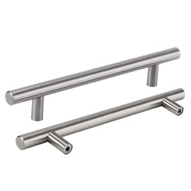 LS201BSS96 BA 96 mm Stainless Steel Kitchen Cabinet Drawer Door Handle Bar Handle 96 mm Stainless Steel Kitchen Cupboard Wardrobe Pull Handles Pack of 25