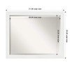 Amanti Art Framed Vanity Mirror | Bathroom Mirrors for Wall