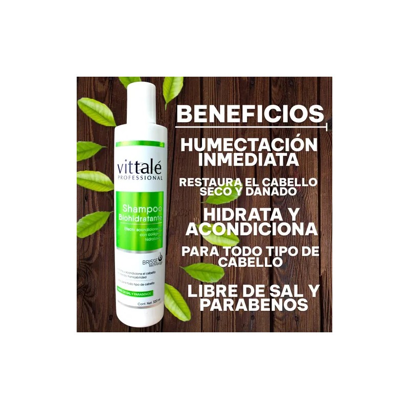 Shampoo Biohidratante Vittalé
