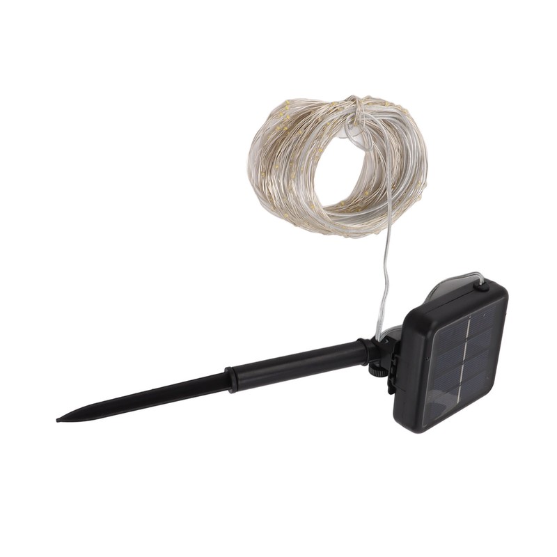 200 LED Solar Light Waterproof Adjustable Height Decorative Solar Rope