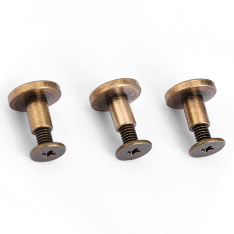20 Screws with Thread Copper 5 mm / 6.5 mm