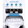 COWSAR Ice Maker Countertop, Portable Self-Cleaning Ice Machine, 26.5lbs/24Hrs, 8