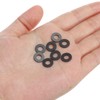 PATIKIL M4 Nylon Flat Washer, 100 Pack 4mm ID 10mm