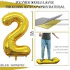 Number 25/52 Balloons for Birthday Party Decorations
